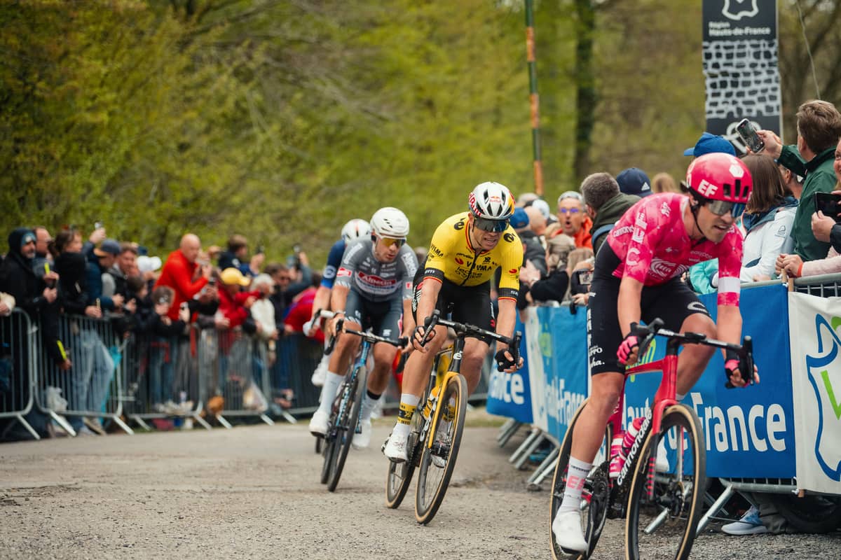 Team Visma Lease A Bike Van Aert Paris Roubaix