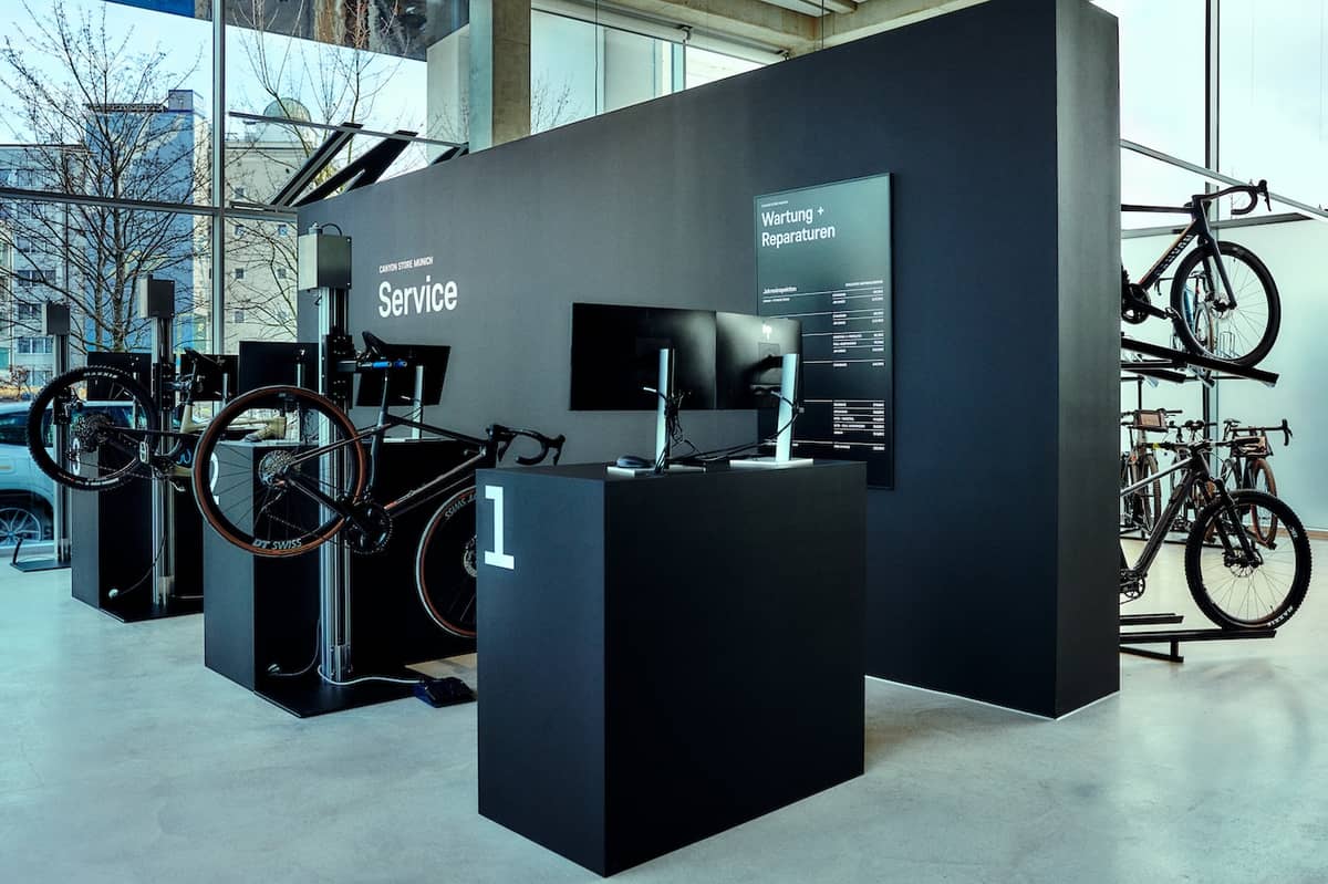Canyon Bikes Showroom