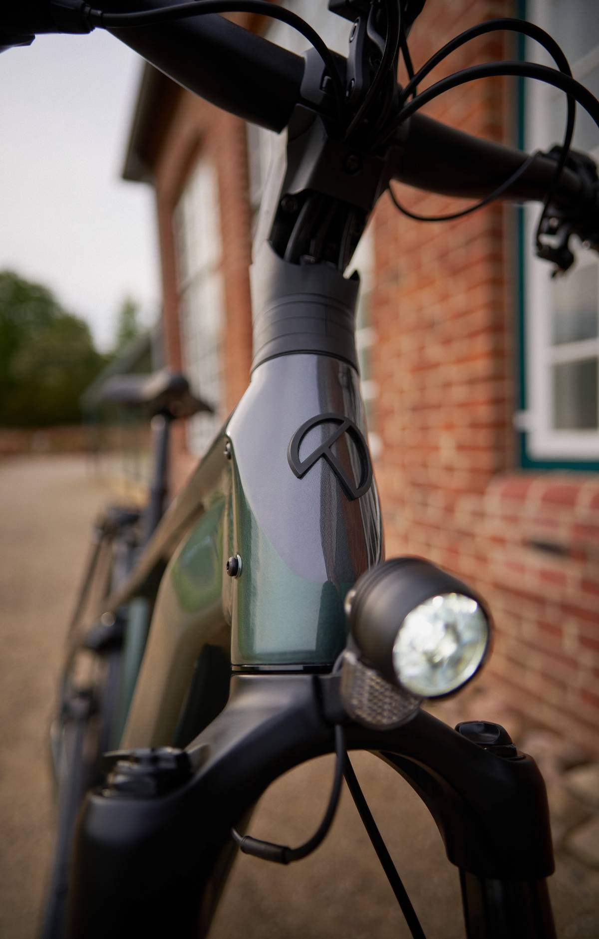 Kalkhoff Detailaufnahme Fahrrad Von Vorne