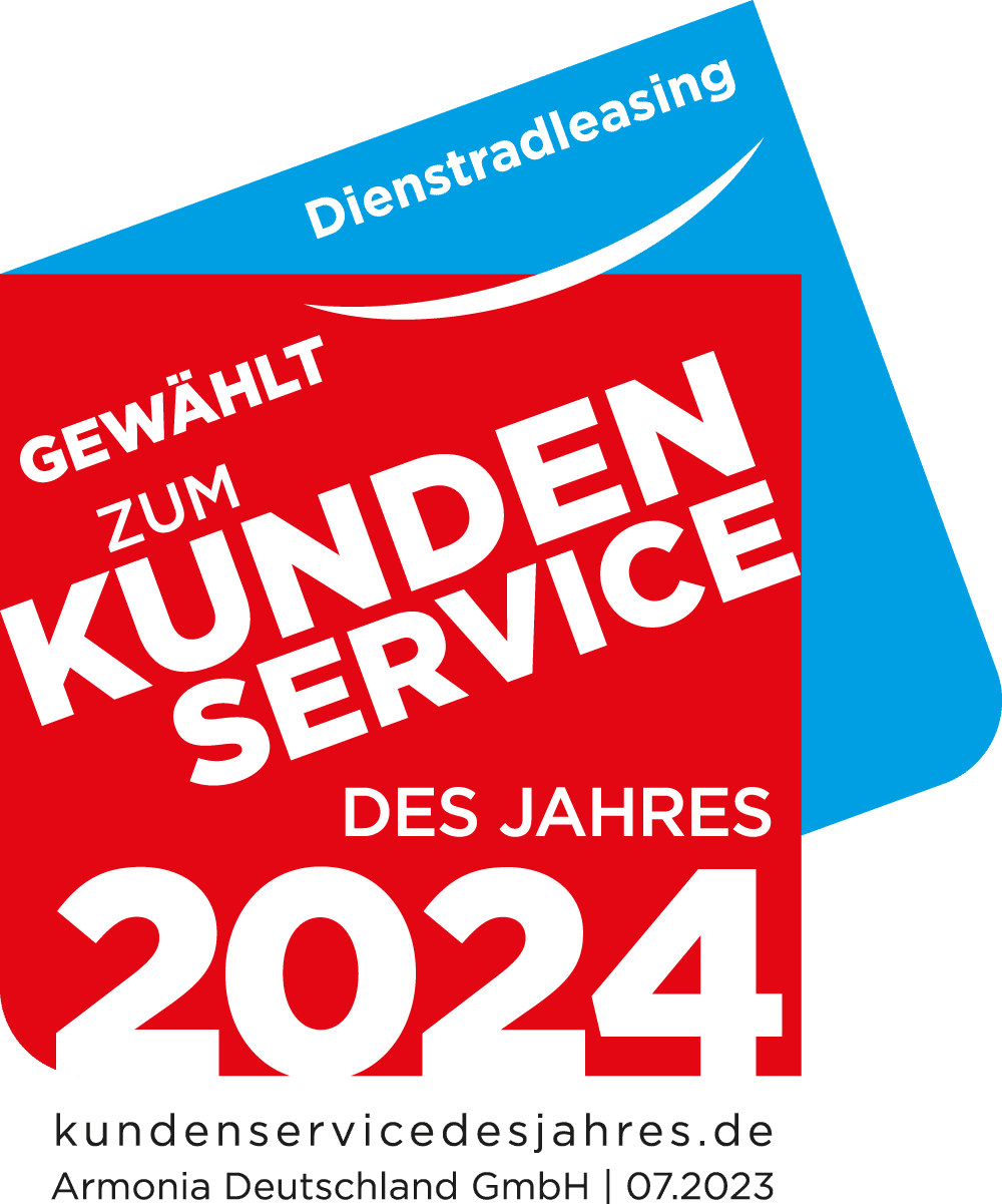 Logo Gewählt zum Kundenservice des Jahres Bikeleasing